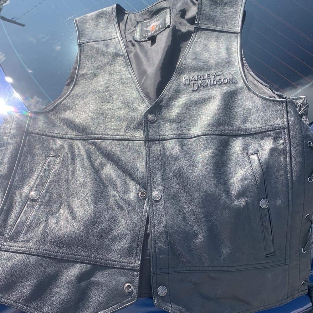Harley Davidson Leather Vest